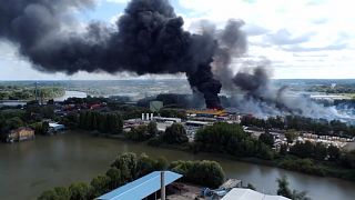 Major warehouse fire in Hamburg’s port leaves six people injured