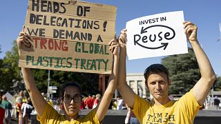 Final push for global plastics treaty in Geneva