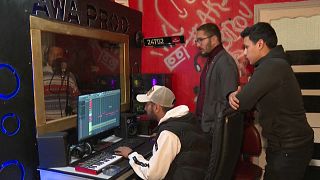 Violence faced by marginalised Tunisian youth expressed in art project