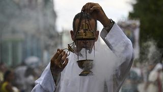 Hundreds march in Havana for feast of Cuba’s patron saint