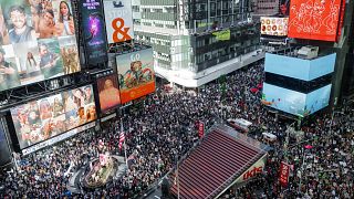 Tens of thousands protest Trump’s ‘authoritarian rule’ across US and Europe