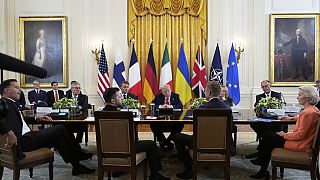 Security guarantees for Ukraine take center stage in Washington talks