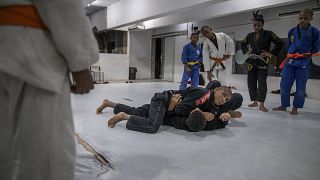 Brazilian jiujitsu offers lifeline to Rio favela kids