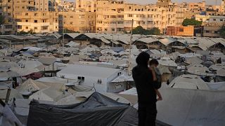 Gaza troupe rehearses daily in shadow of bombing and displacement