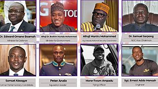 Ghana ministers, ruling party official killed in army helicopter crash