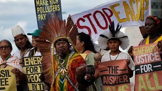 Indigenous and climate activists rally in Brasília ahead of COP30