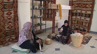 In Morocco, women keep the art of traditional rug-weaving alive