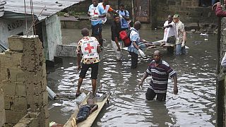 Heavy rains flood Congo's capital, killing at least 22 people