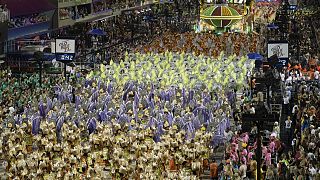 Dancers gear up for Rio Carnival