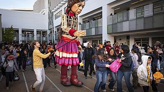 The Herds will see over a hundred cardboard animal puppets travel across Africa and Europe 