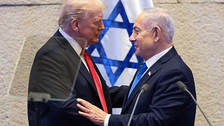 Trump lauds "historic dawn of a new Middle East" as 20 Israeli hostages freed