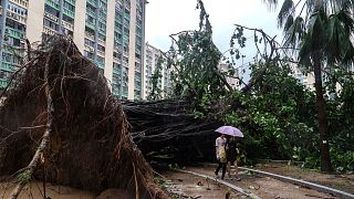 At least 15 killed as typhoon rains cause deadly flooding in Taiwan