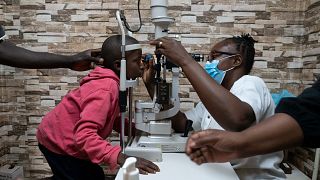 Burkina Faso's only eye doctor for children sees trauma of both play and conflict