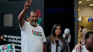 Six South African activists on Gaza flotilla return home after detention in Israel