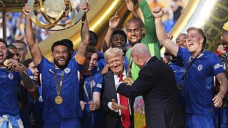 Trump awards Chelsea Club World Cup trophy after historic 3-0 victory against PSG