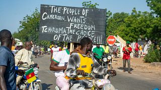 Protests in Cameroon following Paul Biya's election as citizens demand change