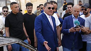 Libya head of National Unity govt visits Tripoli residents after clashes