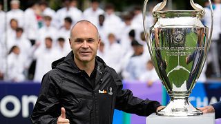 UEFA Champions League trophy arrives in Munich ahead of Saturday's final