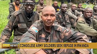 Congolese soldiers flee to Rwanda as M23 Rebels capture Goma