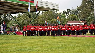 Kenyan guard killed outside presidential palace, suspect to be assessed