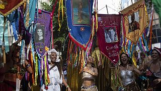 Afro-Brazilian cleansing ritual precedes Rio carnival festivities