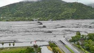Rescue efforts continue in Taiwan after Typhoon Ragasa flooding