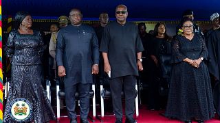 Ghana: Funeral held for army helicopter crash victims