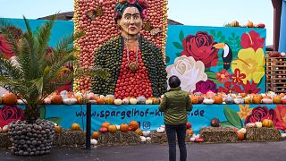Pumpkins take centre stage at Germany’s biggest autumn festival