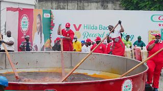 Nigeria: Hilda Baci's record for largest pot of jollof rice confirmed by Guinness World Records