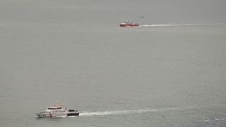 568 people survived after an Indonesian passenger ferry caught fire at sea, killing 3