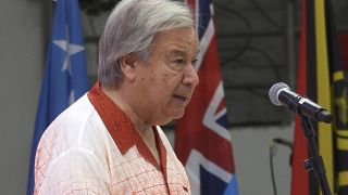 Guterres warns of catastrophic rising seas in the Pacific island nations
