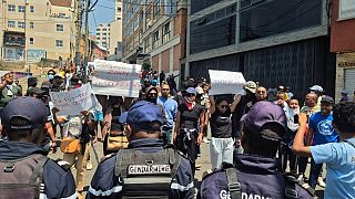 Madagascar imposes curfew amid violent blackout protests