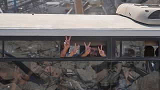 Freed Palestinian prisoners return home under Gaza ceasefire deal