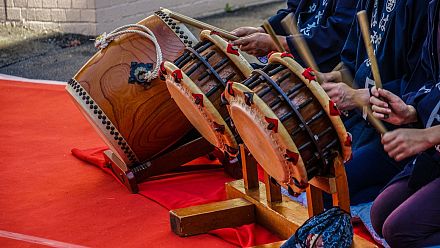 Drums echo through Japan as centuries-old autumn parade returns